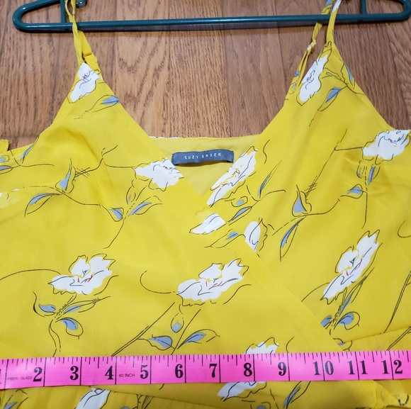 Suzy Shier Accordion Wrap Dress - Picture 4 of 6